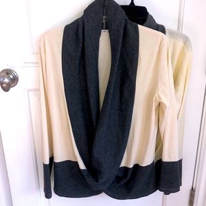 Cowl Neck Layering sweater Beautiful for over camis SZ M & L